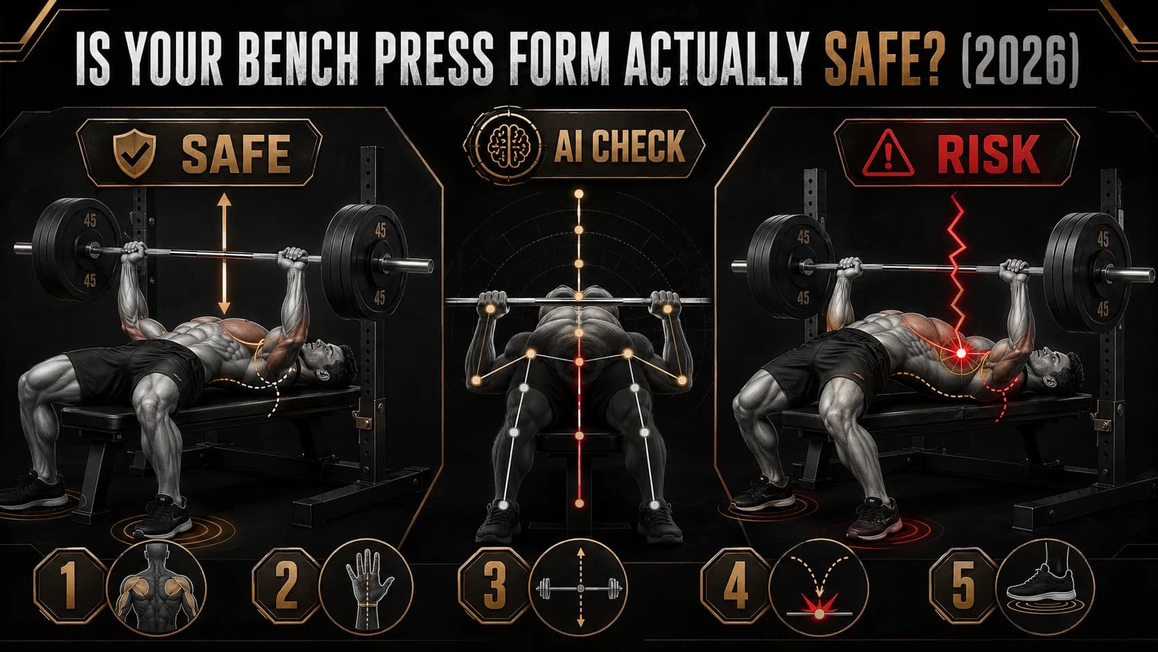 Is Your Bench Press Form Actually Safe? (2026)