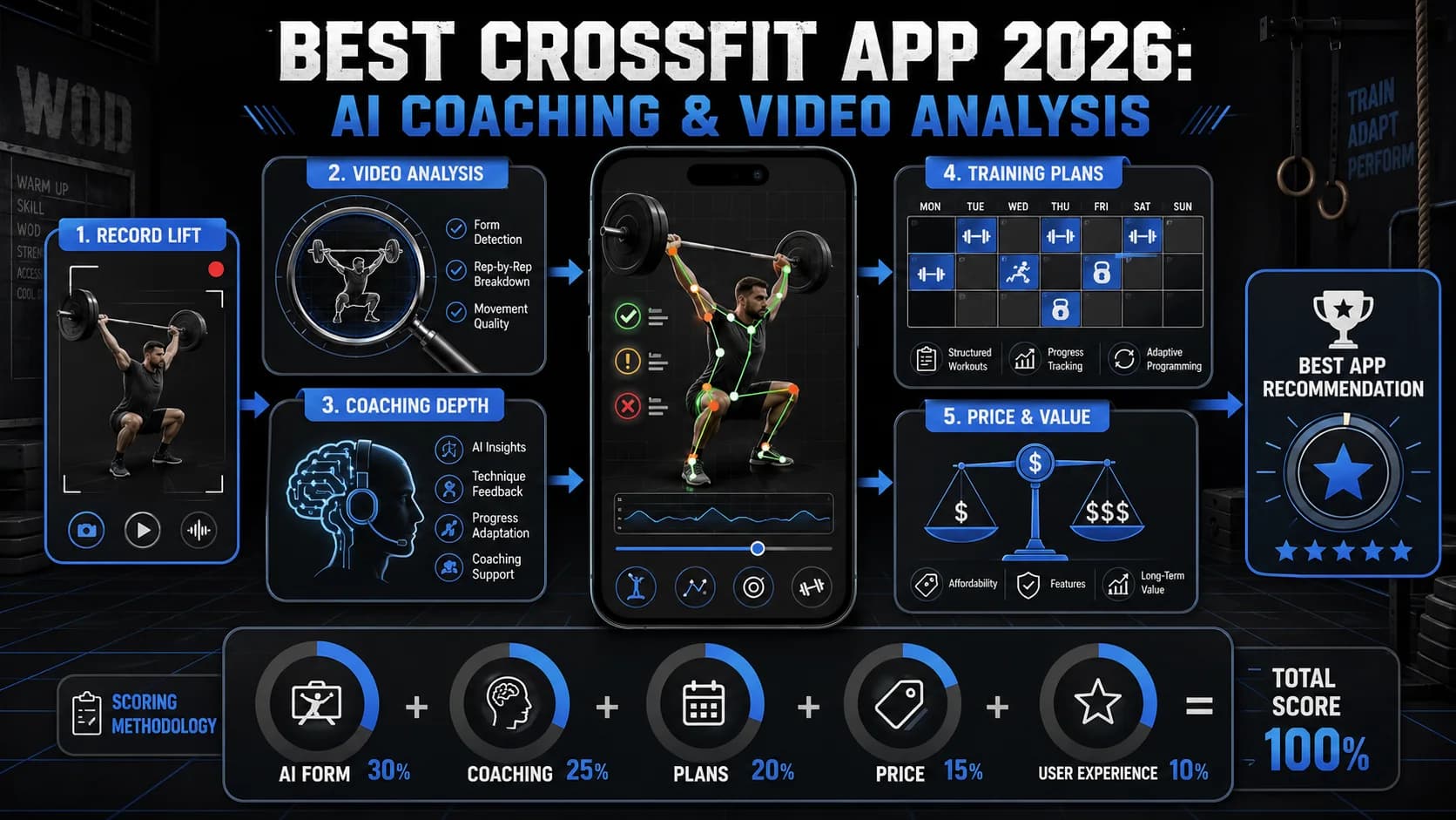 Best Crossfit App 2026: AI Coaching & Video Analysis