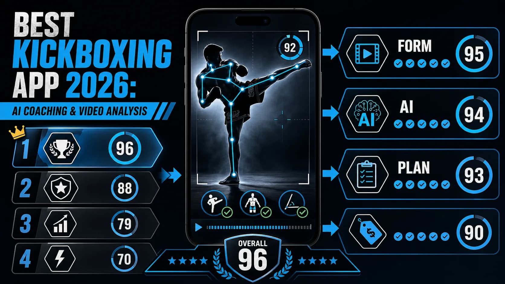 Best Kickboxing App 2026: AI Coaching & Video Analysis