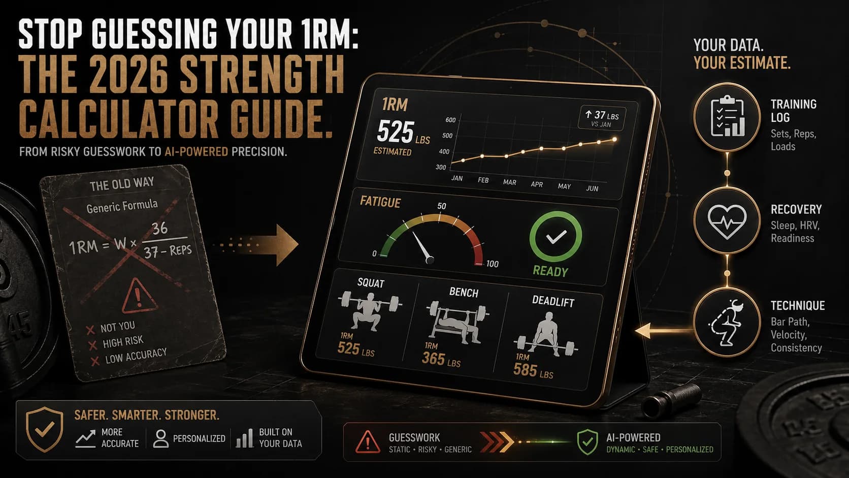 Stop Guessing Your 1RM: The 2026 Strength Calculator Guide